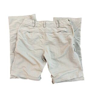 THE NORTH FACE Nylon Convertible Hiking Travel Pants Shorts Womens Size 6